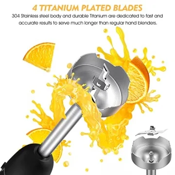 KOIOS 500W Powerful Electric Food Processor for Kitchen