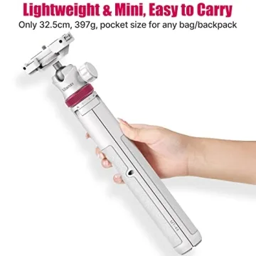 ULANZI MT-44 Extendable Phone Tripod Selfie Stick 360° Ball Head