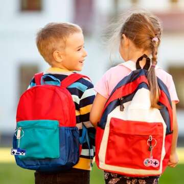 30 Pcs Kids Valentines Day Cards Gifts with Keychains