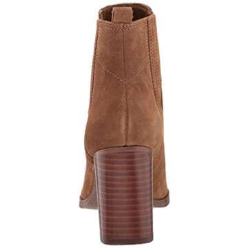 Marc Fisher Women's Matter Ankle Boot, Brown Suede, 6