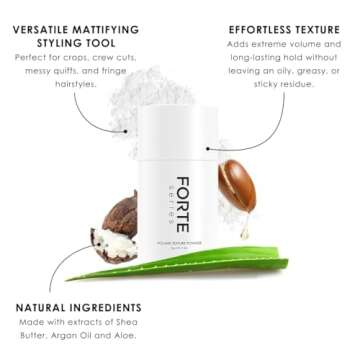 Forte Series Hair Texture Powder for Men, Volumizing Solution