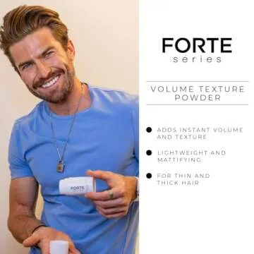 Forte Series Hair Texture Powder for Men, Volumizing Solution
