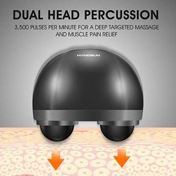 Hangsun MG460 Neck & Back Massager for Deep Tissue Relief