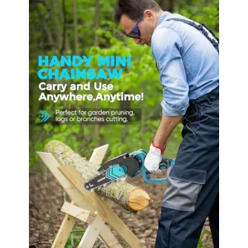 Lightweight Mini Chainsaw for Garden and Household Use
