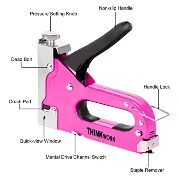 Dependable 3-in-1 Staple Gun for DIY Projects