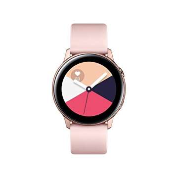 SAMSUNG Galaxy Watch Active (40MM, GPS, Bluetooth) Smart Watch with Fitness Tracking, and Sleep Anal...