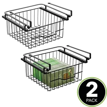 Maximize Space with mDesign Sliding Storage Basket