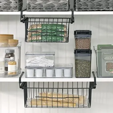 Maximize Space with mDesign Sliding Storage Basket