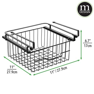 Maximize Space with mDesign Sliding Storage Basket
