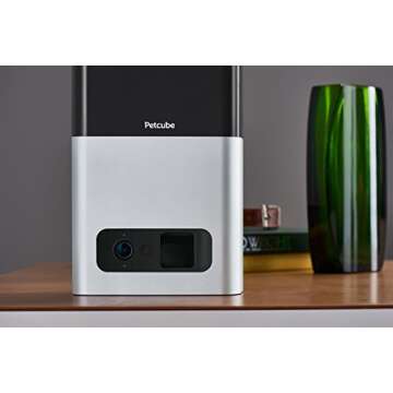 Petcube Bites Pet Camera with Treat Dispenser, HD 1080p