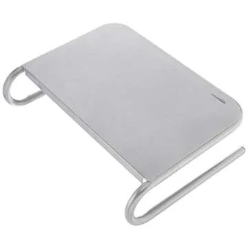 Amazon Basics Metal Monitor Stand for Ergonomic Workspace