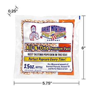 All-in-One Movie Theater Style Popcorn Packets