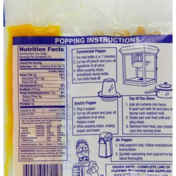 All-in-One Movie Theater Style Popcorn Packets