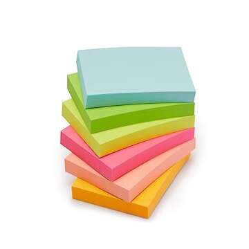 Colorful Mini Sticky Notes, Perfect for Lists & Reminders