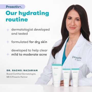 Proactiv 3 Step Advanced Skincare Acne Treatment Benzoyl Peroxide Face Wash, Salicylic Acid Exfoliat...