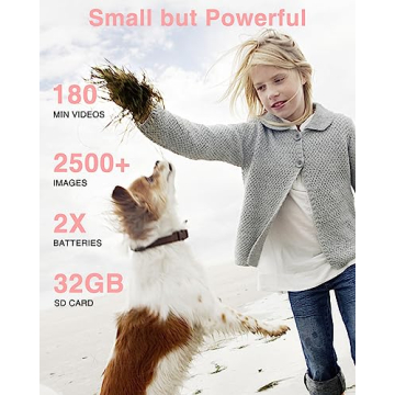 Lecran Kids FHD 1080P Camera, 44MP, Compact Gift