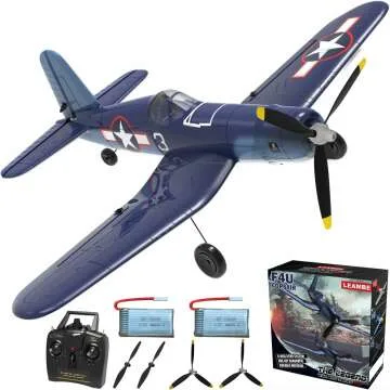 LEAMBE 4 Channel RC Plane - Ready to Fly Aerobatic Aircraft, Easy Control for Beginners, F4U Corsair...