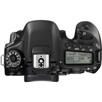 Canon EOS 80D 24.2 MP CMOS Digital SLR Camera with 3.0-Inch LCD (Body Only) - Wi-Fi Enabled (Renewed)