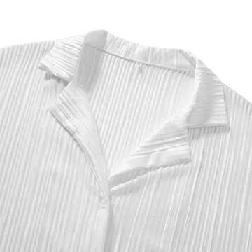 DAOLUAN Women Pleated Casual Pants Set for Summer Style