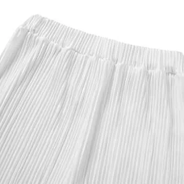 DAOLUAN Women Pleated Casual Pants Set for Summer Style