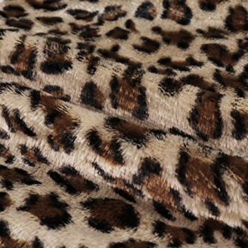 Faylapa 4 Pack Leopard Print Pillow Covers for Home Decor