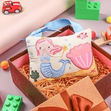 Charming Qunclay Tooth Fairy Pillow for Kids' Keepsake