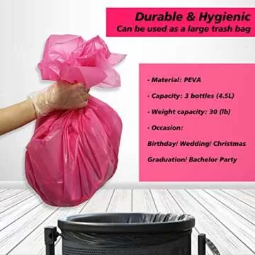 Hot Pink 4 Pack Plastic Table Cloth for Parties