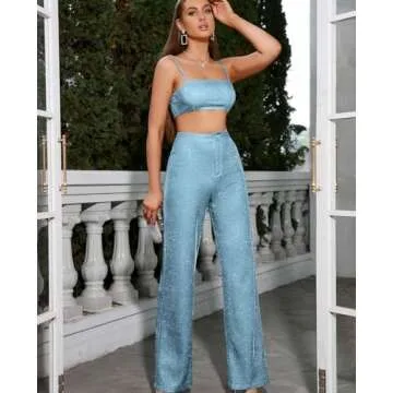 Stylish Colysmo Two Piece Sparkle Outfit for Women