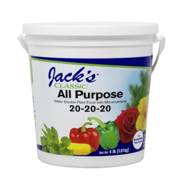 Jack's Classic 20-20-20 Fertilizer 4lbs for All Plants