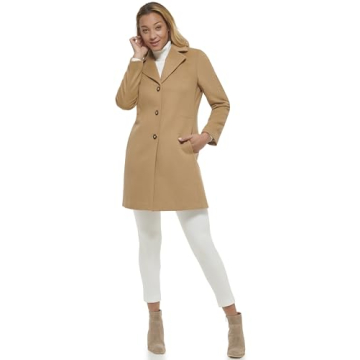 Calvin Klein Women's Classic Cashmere Wool Blend Coat
