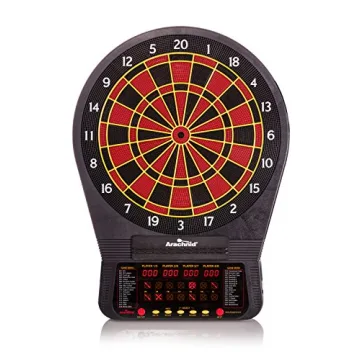 Arachnid Cricket Pro 670 Tournament-Quality Dartboard with 35 Games and 318 Variations (6 Cricket Ga...
