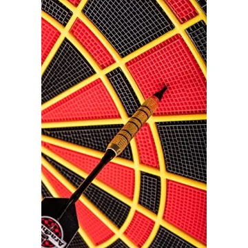 Arachnid Cricket Pro 670 Tournament-Quality Dartboard with 35 Games and 318 Variations (6 Cricket Games) , Black