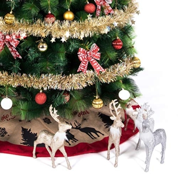 Enchanting Glitter Reindeer Decor Set for All Occasions