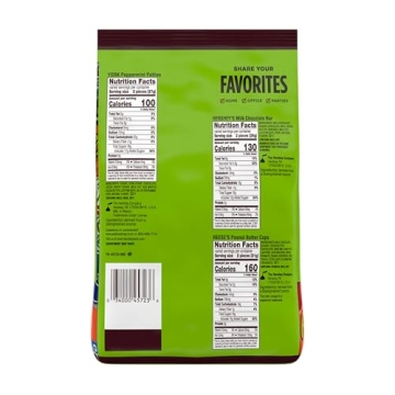 HERSHEY'S Assorted Chocolate Flavored Candy Party Pack, 30.22 oz - Perfect for Parties!