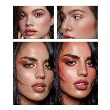 12 Colors Cream Blush Palette - Vibrant Shades for All