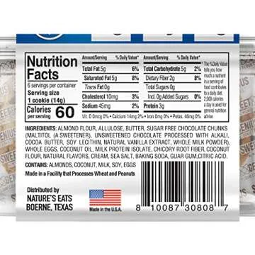 Almond Flour Cookies Chocolate Chip