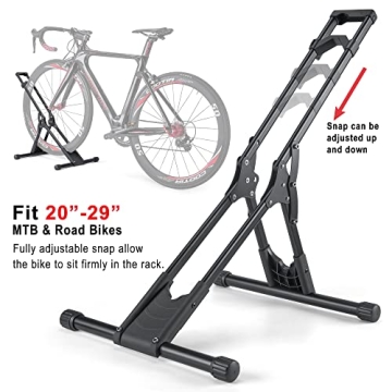 Buy CHEPARK Bike Floor Stand Rack for Indoor Bike Storage
