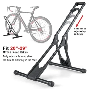Buy CHEPARK Bike Floor Stand Rack for Indoor Bike Storage