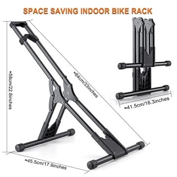 Buy CHEPARK Bike Floor Stand Rack for Indoor Bike Storage
