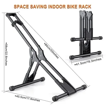 Buy CHEPARK Bike Floor Stand Rack for Indoor Bike Storage