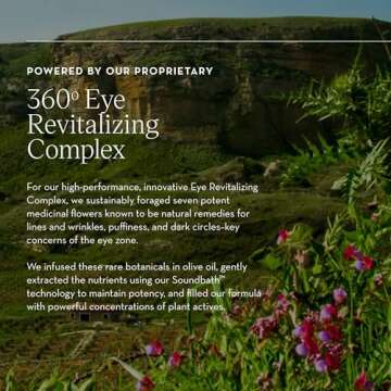 Furtuna Skin Eye Revitalizing Cream - Multi-Corrective, Helps Reduce Dark Circles and Puffiness, Wild Foraged Botanicals, Vegan, Ophthalmologist Tested