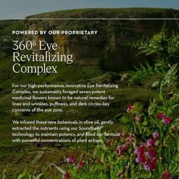 Furtuna Skin Eye Revitalizing Cream - Multi-Corrective, Helps Reduce Dark Circles and Puffiness, Wild Foraged Botanicals, Vegan, Ophthalmologist Tested