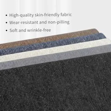 ARMRESTO Multifunctional Sofa Armrest, Couch Armrest with Wireless Charge Stand, Removable Couch Caddy with Storage,Including LED Reading Light,Navyv