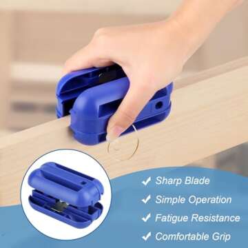 Edge Banding Trimmer with Tungsten Carbide Blades