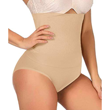 ShaperQueen102C Underwear Shaper- Womens Best High-Waisted Brief Waist-Cincher Girdle Body Shaper Tu...