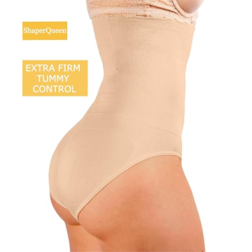 ShaperQueen102C Women's High-Waisted Shapewear for All Occasions