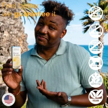 Natural Throat Relief Spray for Singers and Speakers 100% Homeopathic