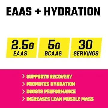 The Grind Essential Amino Acids, Branched Chain Amino Acids, 30 Servings (Juicy Nectar)