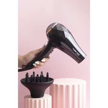 InStyler Turbo Max Ionic Dryer for Healthy Hair