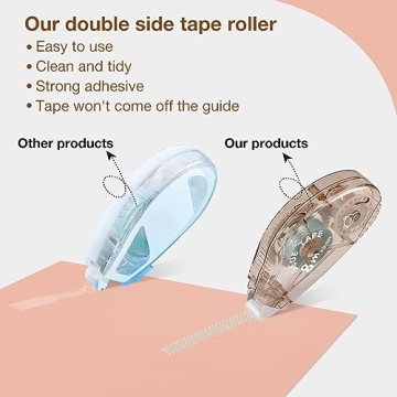 Double Sided Tape Roller for Scrapbooking and Crafts